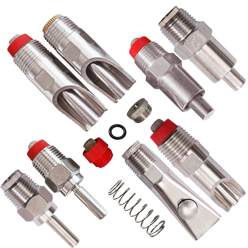 Dispensador automático de agua de acero inoxidable para cerdos tapa de metal tapa de plástico tipo duckbill boquilla de agua tipo pezón boquilla