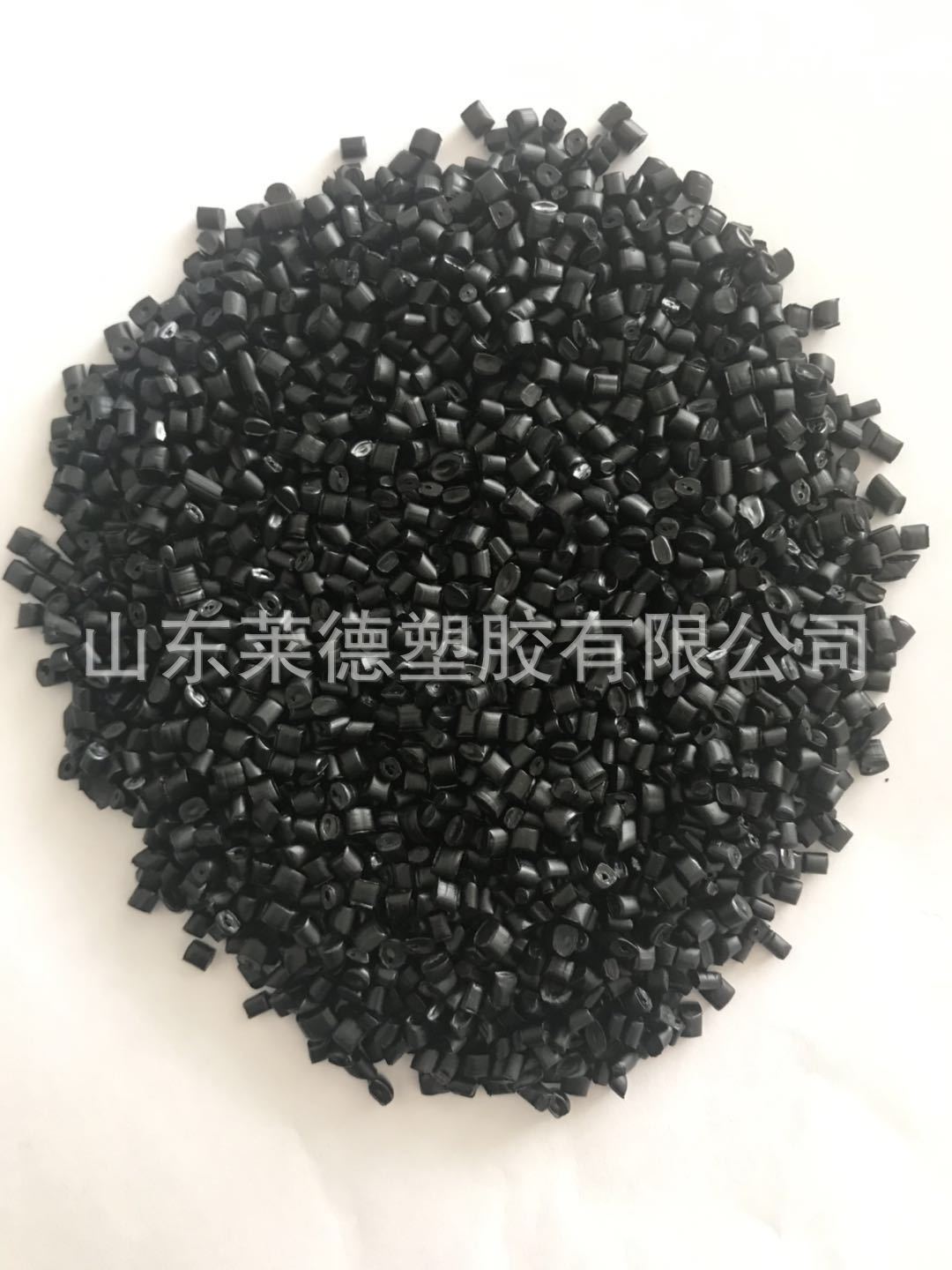 带票价销售HDPE低压保温波纹实壁克拉拖拉钢带供水管道回料颗粒