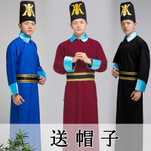 古装男汉服衙役清朝官服太监公公服万圣节cos舞台影视演出戏服