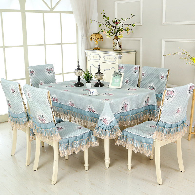 凤尾花开绿椅垫 (1)