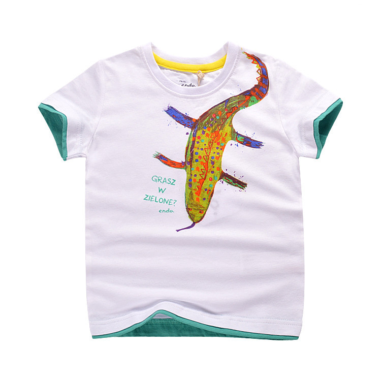 Summer cotton short sleeve T-shirt for boys, direct factory sales, 2020, children's clothing 4