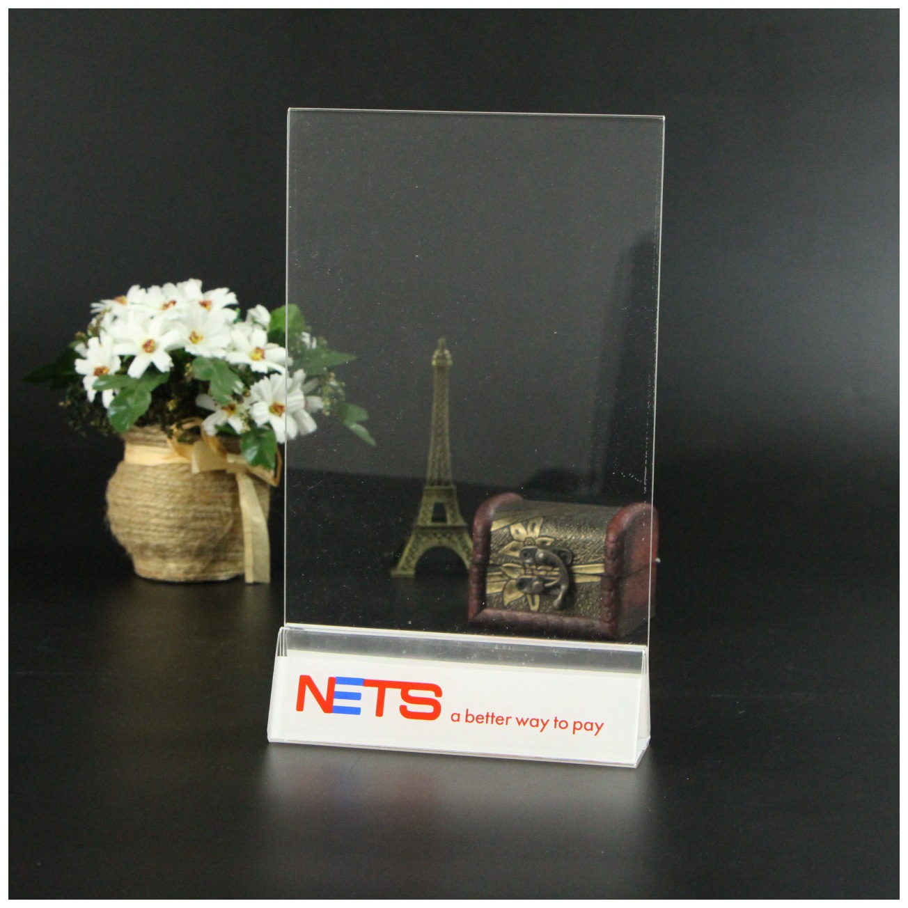 A4竖版T型亚克力台卡高透双面台签桌牌酒水牌菜单牌餐牌厂家供应