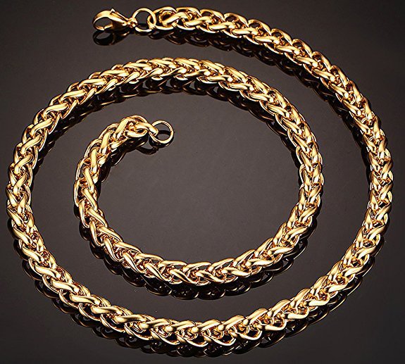 Men's Necklace 316 Stainless DIY Jewelry Accessories Titanium Steel Hot Selling Keel Chain_voghion.com