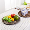 Circular tray round tray catering tray Hotel pallet plastic pallet non -slip non -slip tray