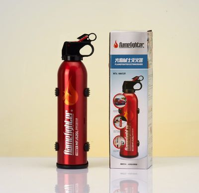 火焰战士 灭火器 车载专用 家用干粉灭火器车用公司商用 520g|ms