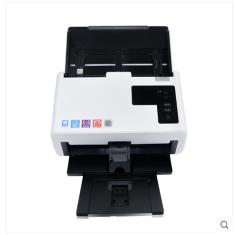 Tsinghua purple light Q400i double-sided automatic continuous paper feed scanner HD high-speed A4 fast scanner