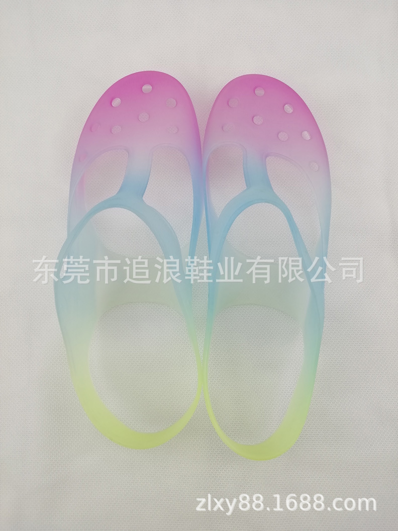 工厂订制批发 EVA鞋面喷漆印花加工 PVC TPU等材质凉鞋洞洞鞋鞋面|ms
