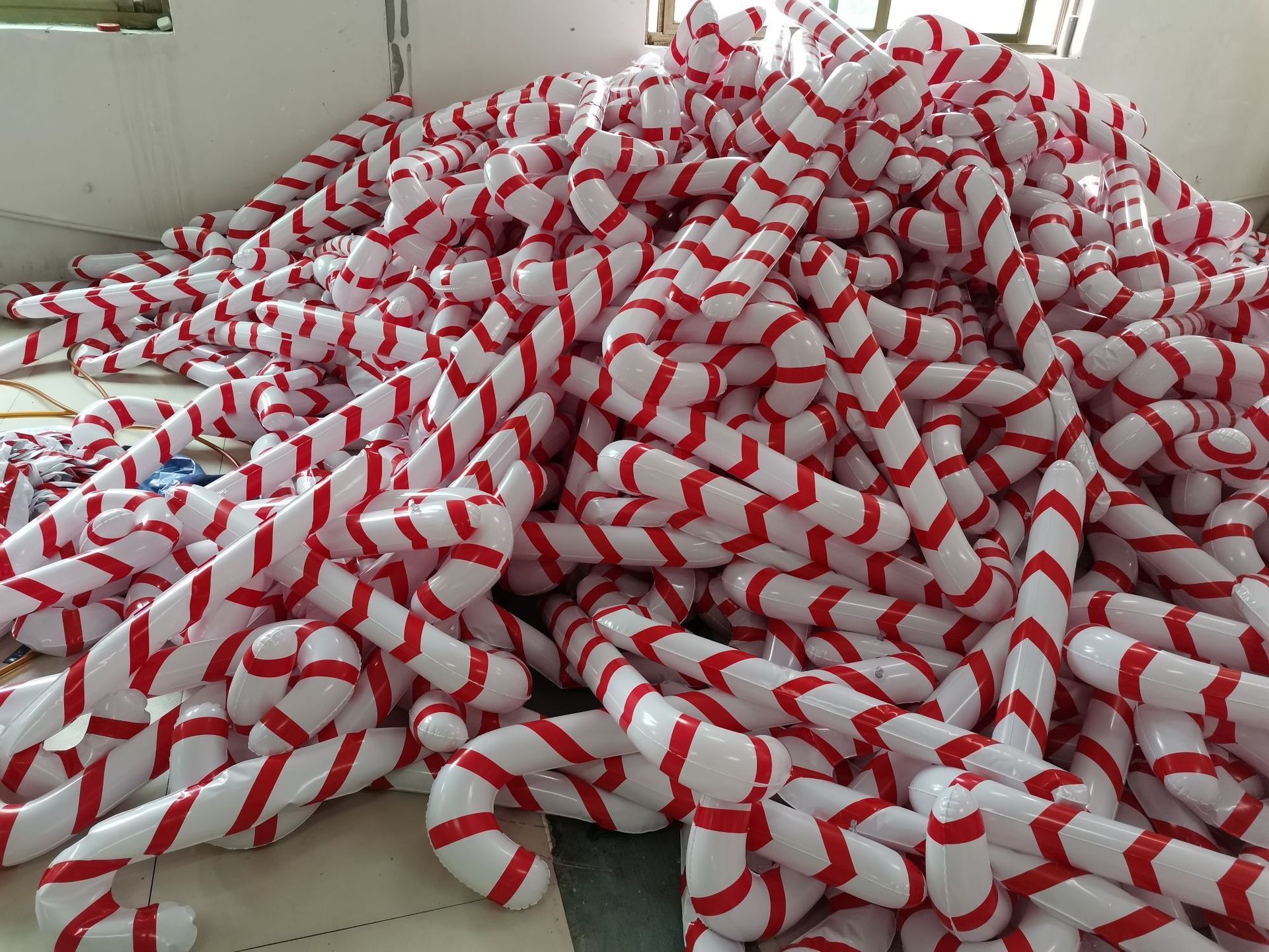 红白款充气拐杖大货照