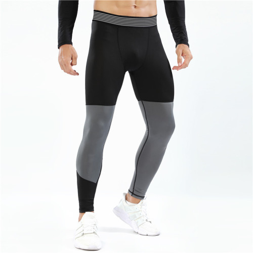 Hunting Star New Men's Fitness Sports Leggings Running Training Highly Elastic Breathable Men's Quick-Drying Tights 207