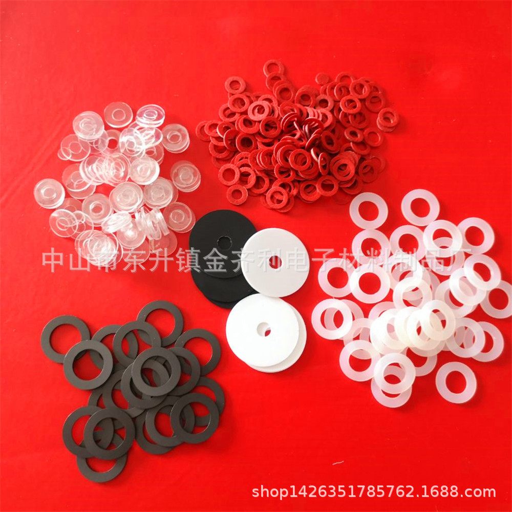 厂家供应耐磨PVC垫片 透明PVC螺丝紧固垫片 耐磨铁氟龙绝缘垫片