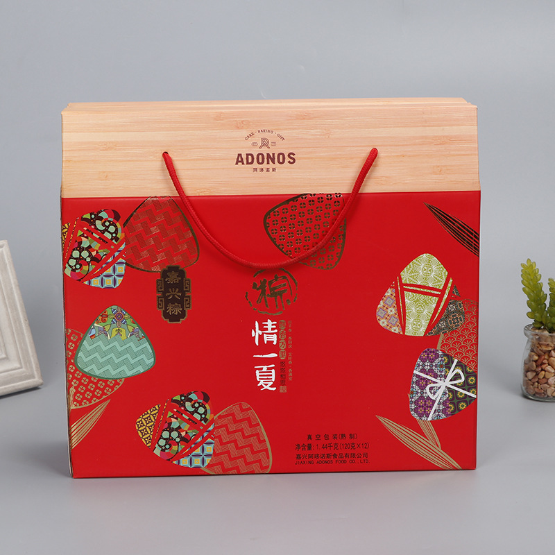 批发创意彩印食品零食瓦楞包装盒 印刷土特产坚果手提礼品包装盒