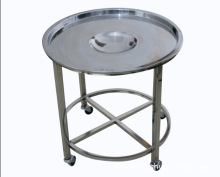 蒸笼推车架子全不锈钢无声 包子馒头推车蒸笼推车蒸笼架周转车