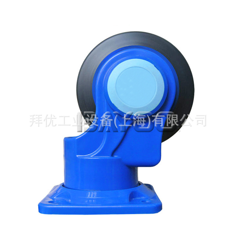 BAYOO/拜优 超静音脚轮,直径100mm,4寸万向静音脚轮