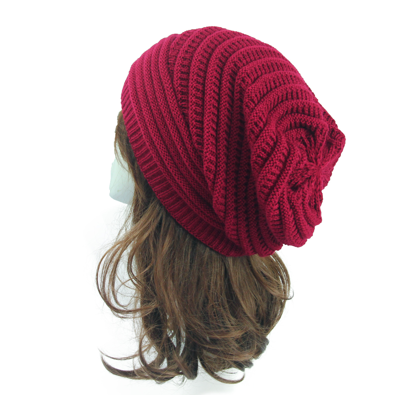 Mujeres Moda Raya Sin Alero Gorro De Lana display picture 21