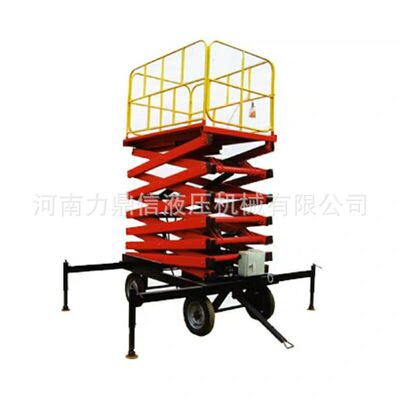 移动式剪叉升降平台 升降货梯 导轨式液压升降货梯 大量现货