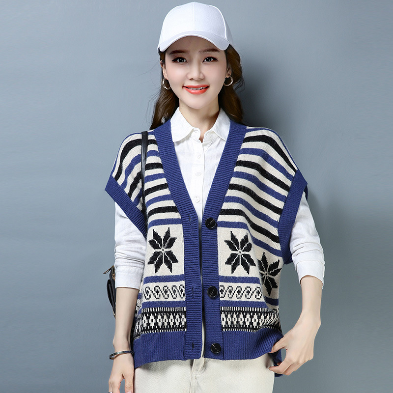Gilet femme HIRONDELLE CHRYSALIDE en Tricot - Ref 3317091 Image 1
