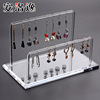 Acrylic double-layer earrings, jewelry, stand, necklace, props, storage system