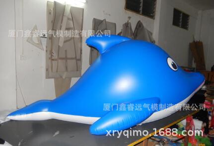 海洋馆吊挂充气球造型充气章鱼充气鱼PVC充气鲨鱼充气海豚