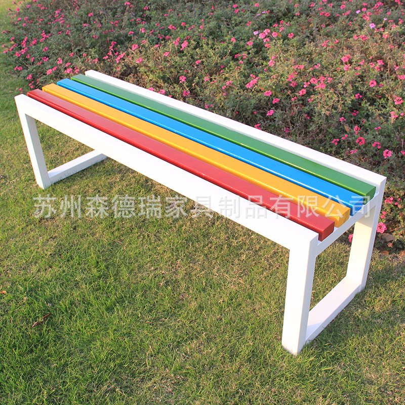 Outdoor Park Chair Bathroom Changing Room Bench Public Shopping Mall Stadium Bench Outdoor Park Chair