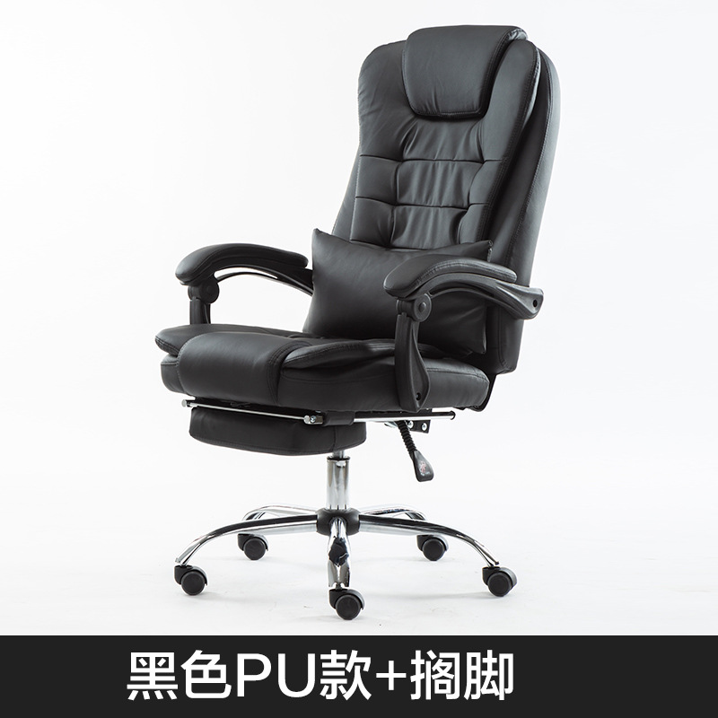 Черная ПУ+нога