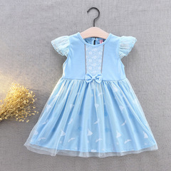 2022 New Cross-Border Exclusive Halloween Princess Dress – European & American-Style Kids' Clothing, Girls' One-Piece Dress—Drop Shipping Available