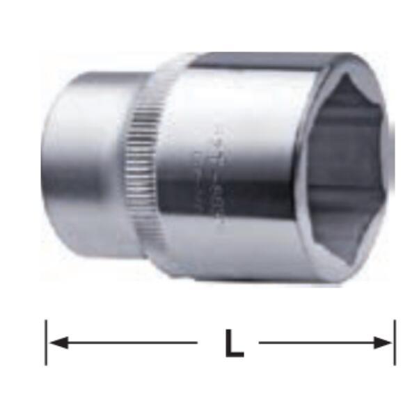 铬钼钢六角套筒,3/4″/31mm/鹰之印