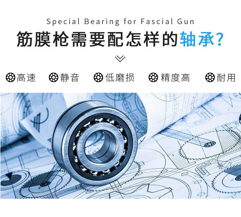 筋膜枪轴承
