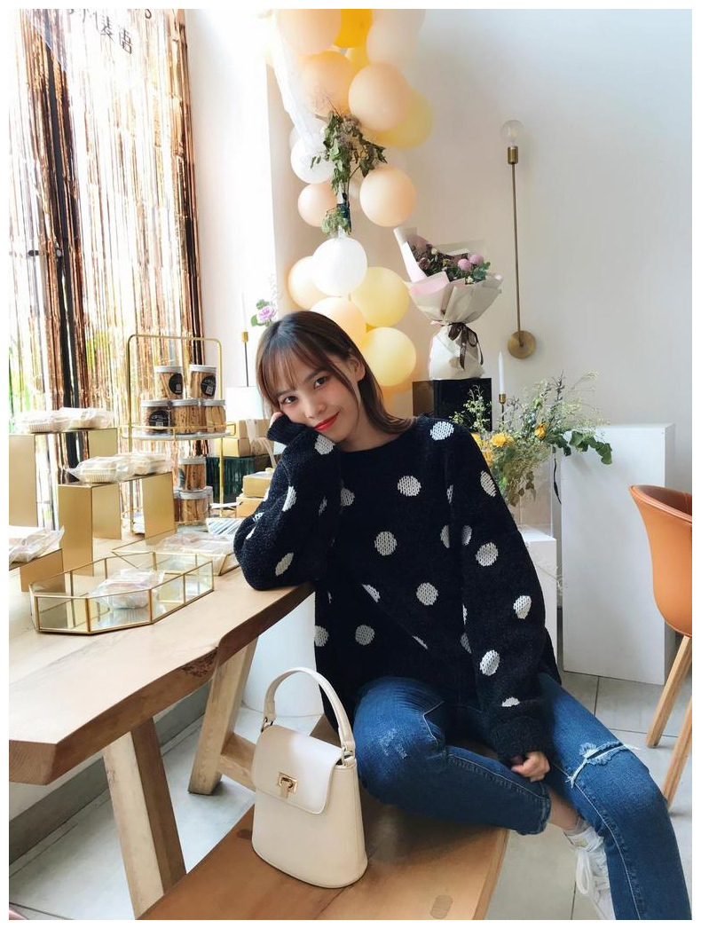 Pull femme en Fil chenille - Ref 3414832 Image 12