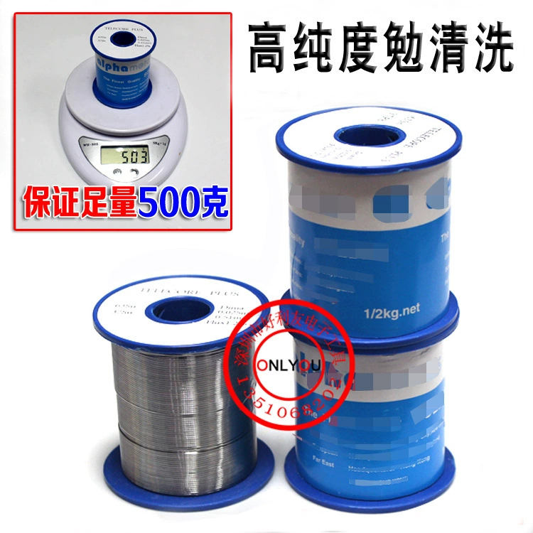 Вместо припоя ALPA AFA провод 0,5/0,6/0,8 мм активный припой высокой чистоты 63/37 500 г ножка