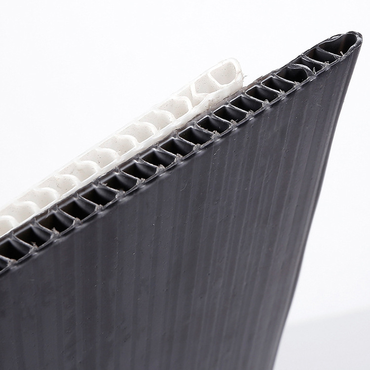 防静电中空板材 定制白色塑料板 abs瓦楞板塑料蜂窝芯 蜂巢板阻燃