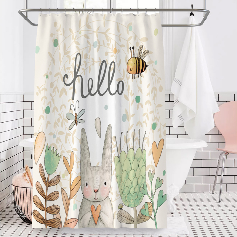 Direct From The Manufacturer: Nordic Minimalist Ins-style Cartoon Cute Bunny Custom-made Thickened Waterproof And_voghion.com