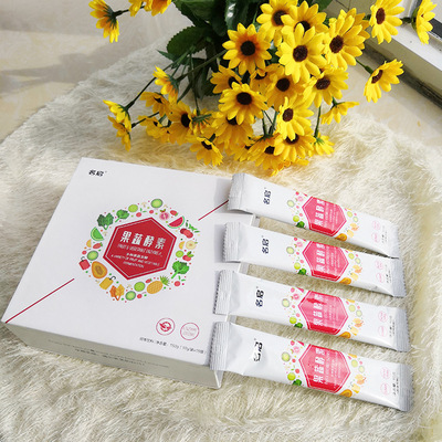 综合果蔬酵素粉固体饮料代加工  夏季减 肥厂家直售批发15袋装|ms