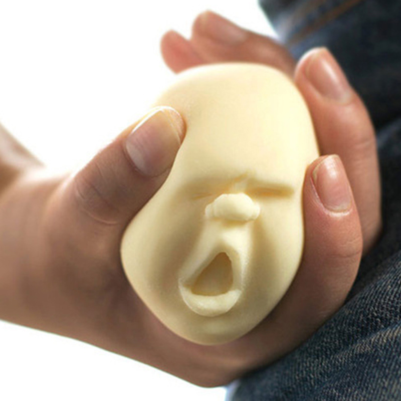 Manufactor Strange new Face Vent ball Office Decompression Toys Human face Doll TPR Soft glue Le tweak Direct selling