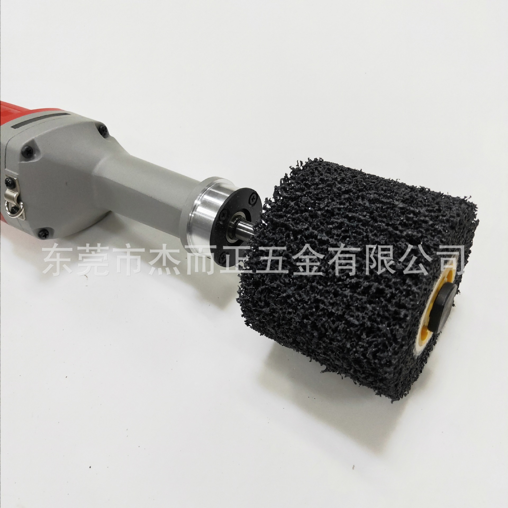 黑金刚拉丝轮 不锈钢粗纹拉丝 手提抛光机直线纹 弧面直纹拉丝轮