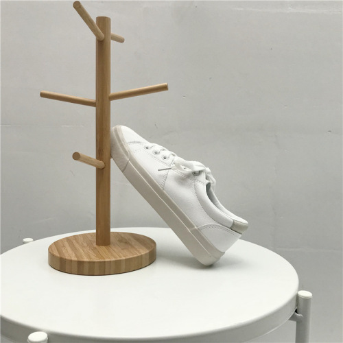 Internet celebrity white shoes women's Korean version versatile 2019 spring new ins street photography Hong Kong style flat women's shoes leather surface