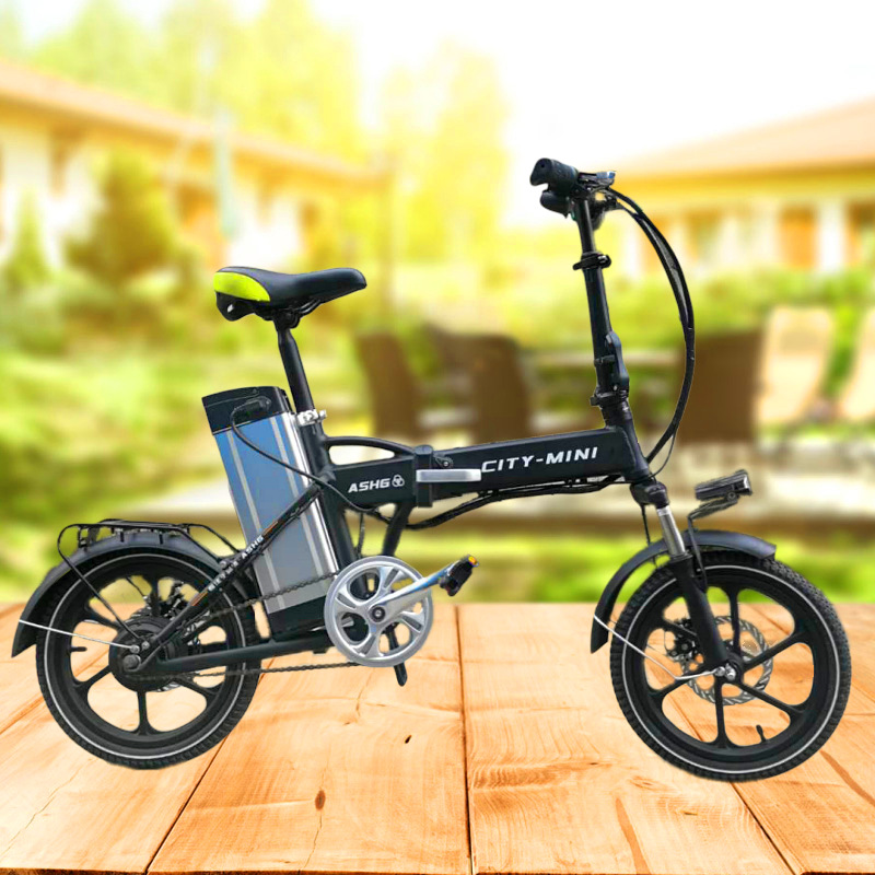 16寸折叠电动自车16寸滴滴代驾折叠车16寸铝合金折叠助力电动车16|ms