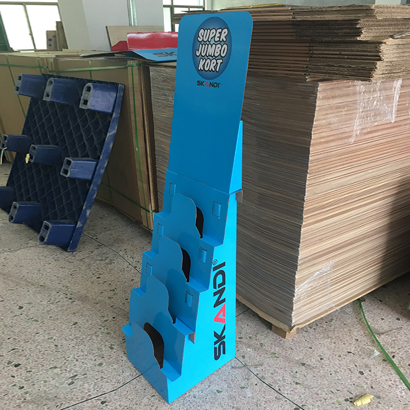 厂家供应落地纸货架贺卡红包餐垫商店促销购物袋陈列商场展示架