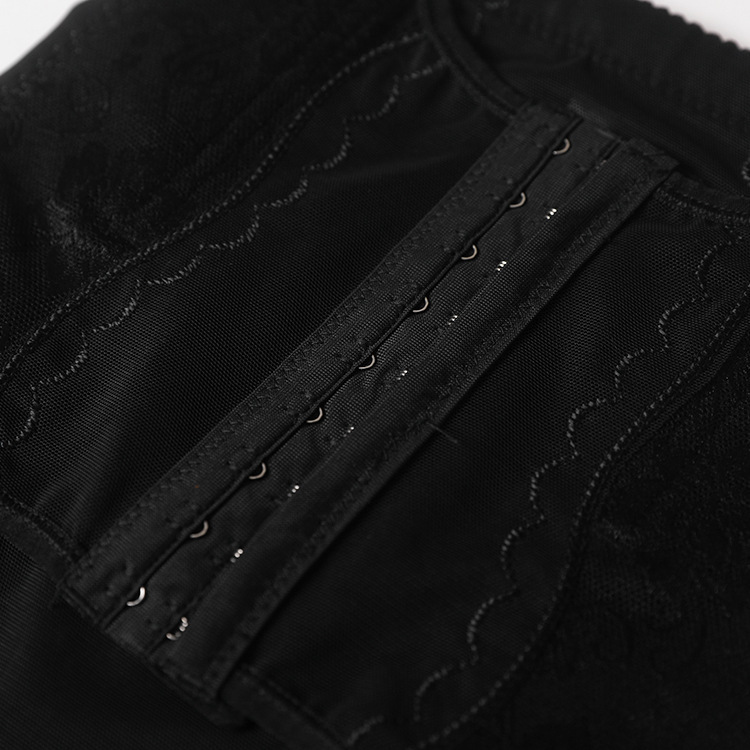 帮手描述图:可调节三排九扣高腰产后提臀束腰收胃收腹塑身裤女士