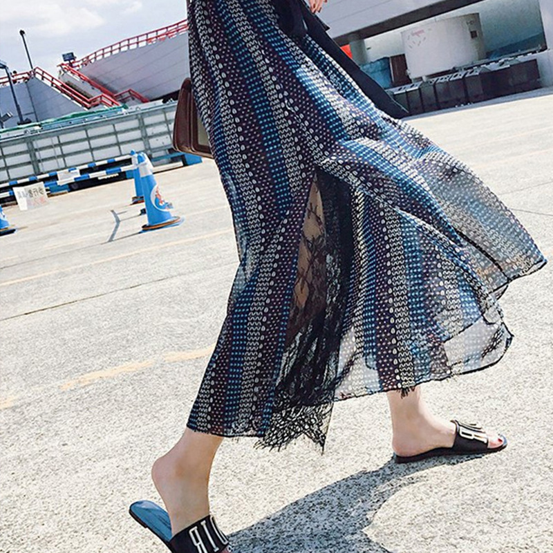 Costume femme en Tricot + mousseline - Ref 3333919 Image 4