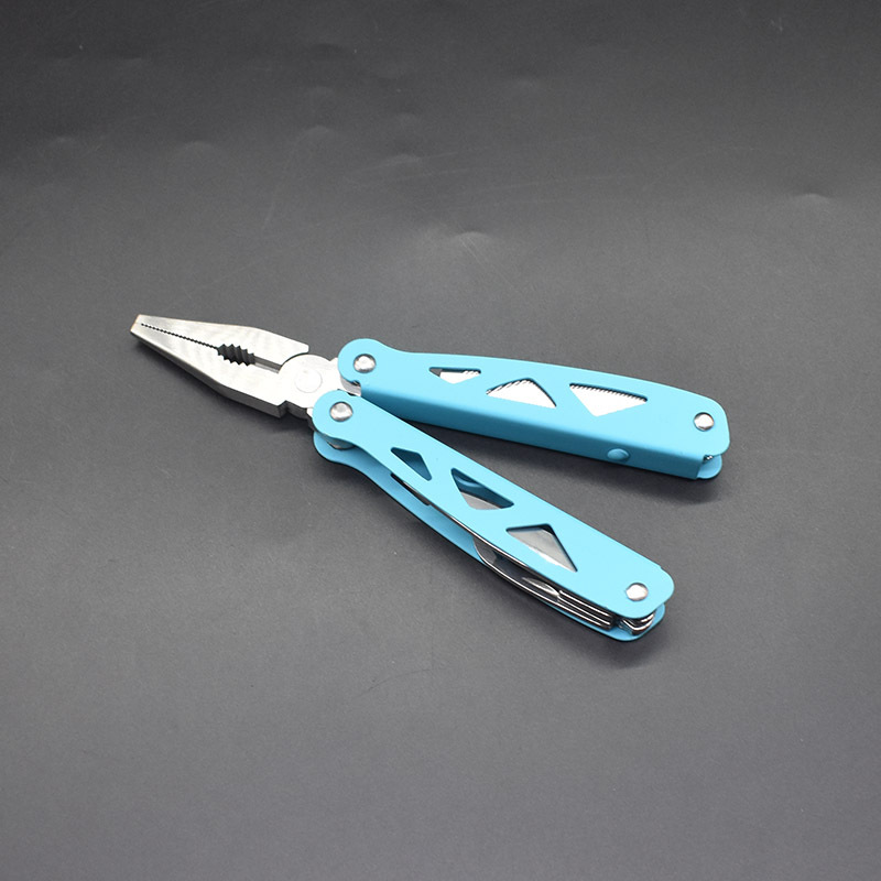 1新款橡塑不锈钢折叠DEC钳子多功能刀钳户外多用工具钳赠礼品工具
