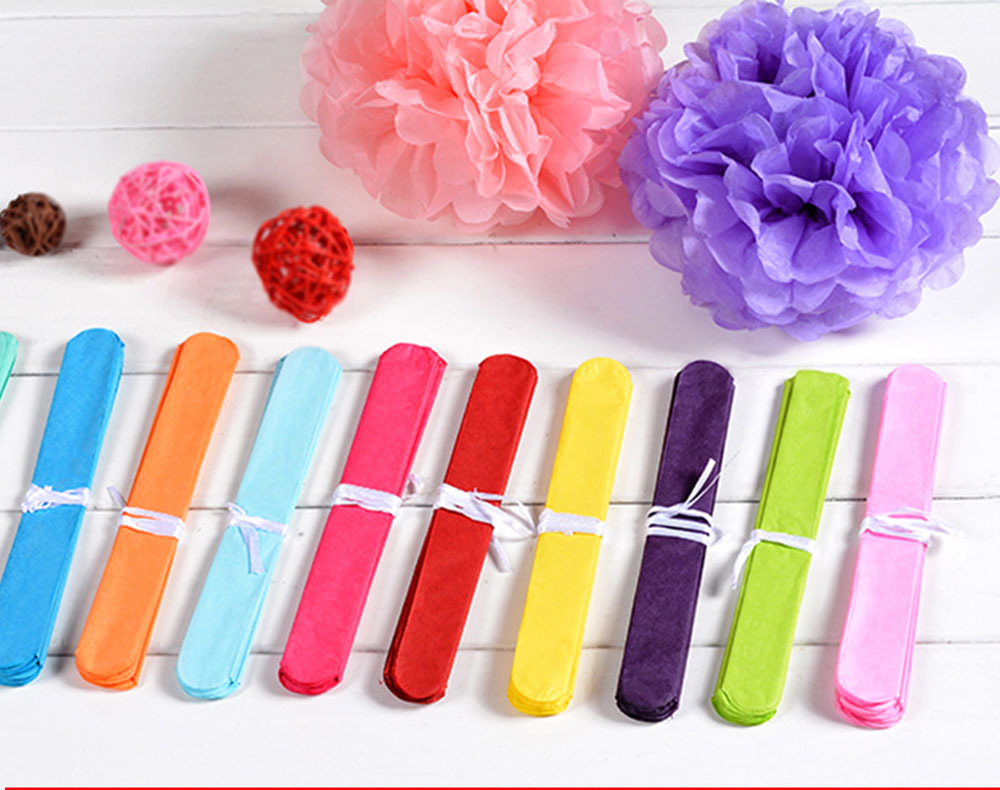 批发喜庆婚庆用品纸花球 婚礼装饰品拉花球DIY手工纸花12寸30cm|ms