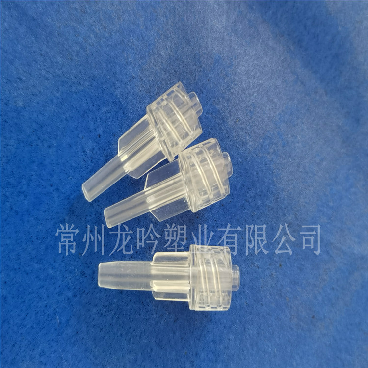 厂家销售  一次性 大罗口二通公螺旋 乳胶管接头  质量有保证