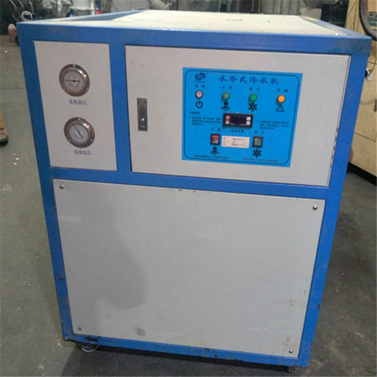二手工业冷水机低价批发 15HP 优质注塑模具冷冻机 制冷快 低噪音|ms