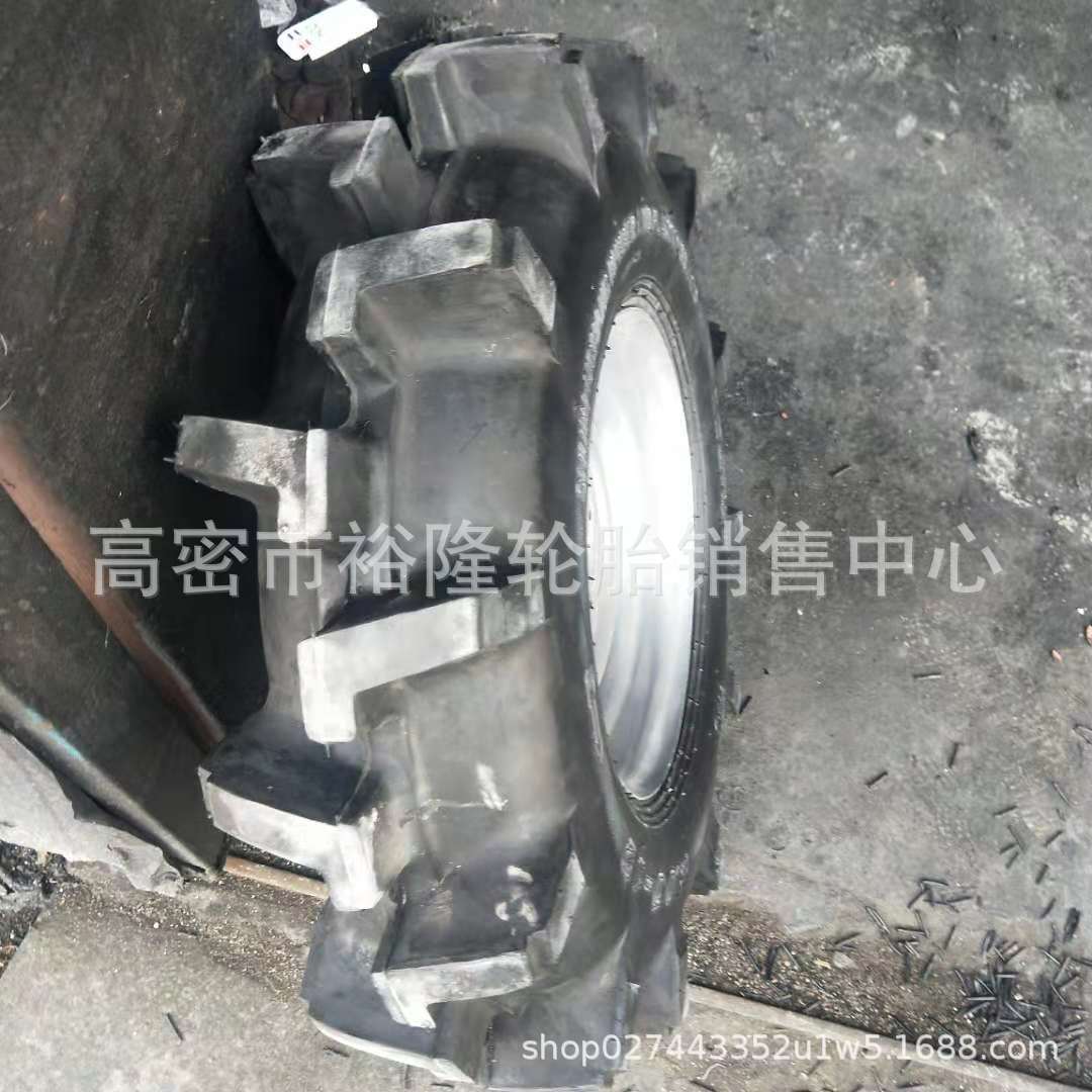 6.00-12 14 16 7.50-16 8.3-20 24手扶拖拉机水田高花防陷轮胎