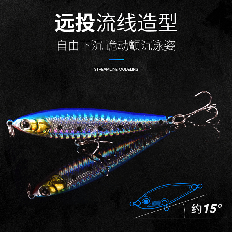 Sinking Minnow Fishing Lures Hard Plastic baits Fresh Water Bass Swimbait Tackle Gear