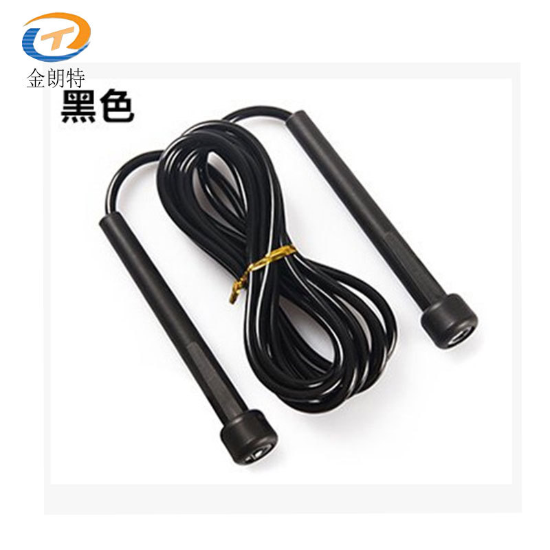 厂家直销小长手柄跳绳 加长加粗健身 外贸出口专用跳绳