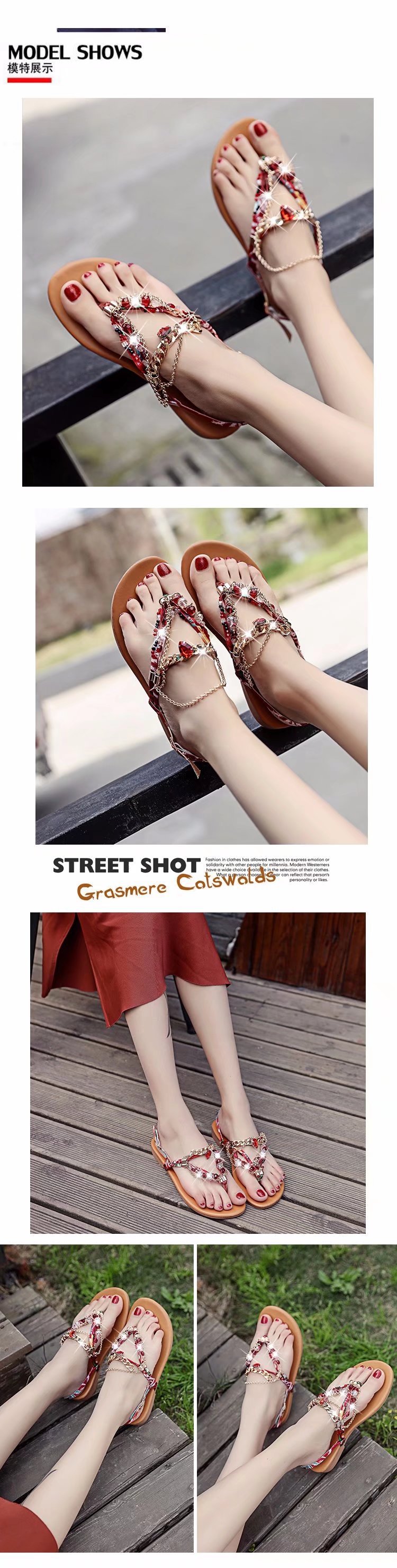 Chaussures été pour femme en Caoutchouc - Ref 3345938 Image 16