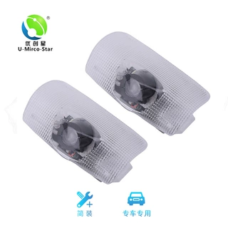 雷克萨斯LS ES IS LX RX GS GX专车专用车门3D镭射投地灯迎宾灯