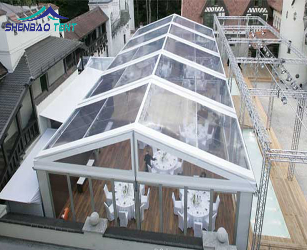 欧式全透明活动篷房 展览展会户外篷房 车展宴会餐饮户外帐篷