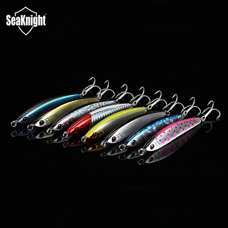 8 Colors Sinking Metal Blade Baits Deep Diving Minnow Lures Fresh Water Bass Swimbait Tackle Gear